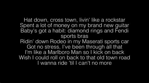 Lil Nas X – Old Town Road (Remix) Lyrics 